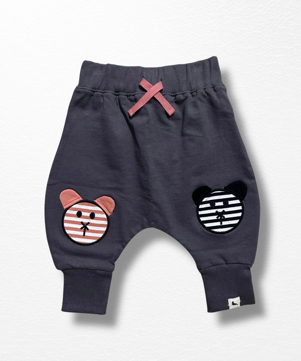 NWT Turtledove London Organic Cotton Panda Pants, 0-6 Months